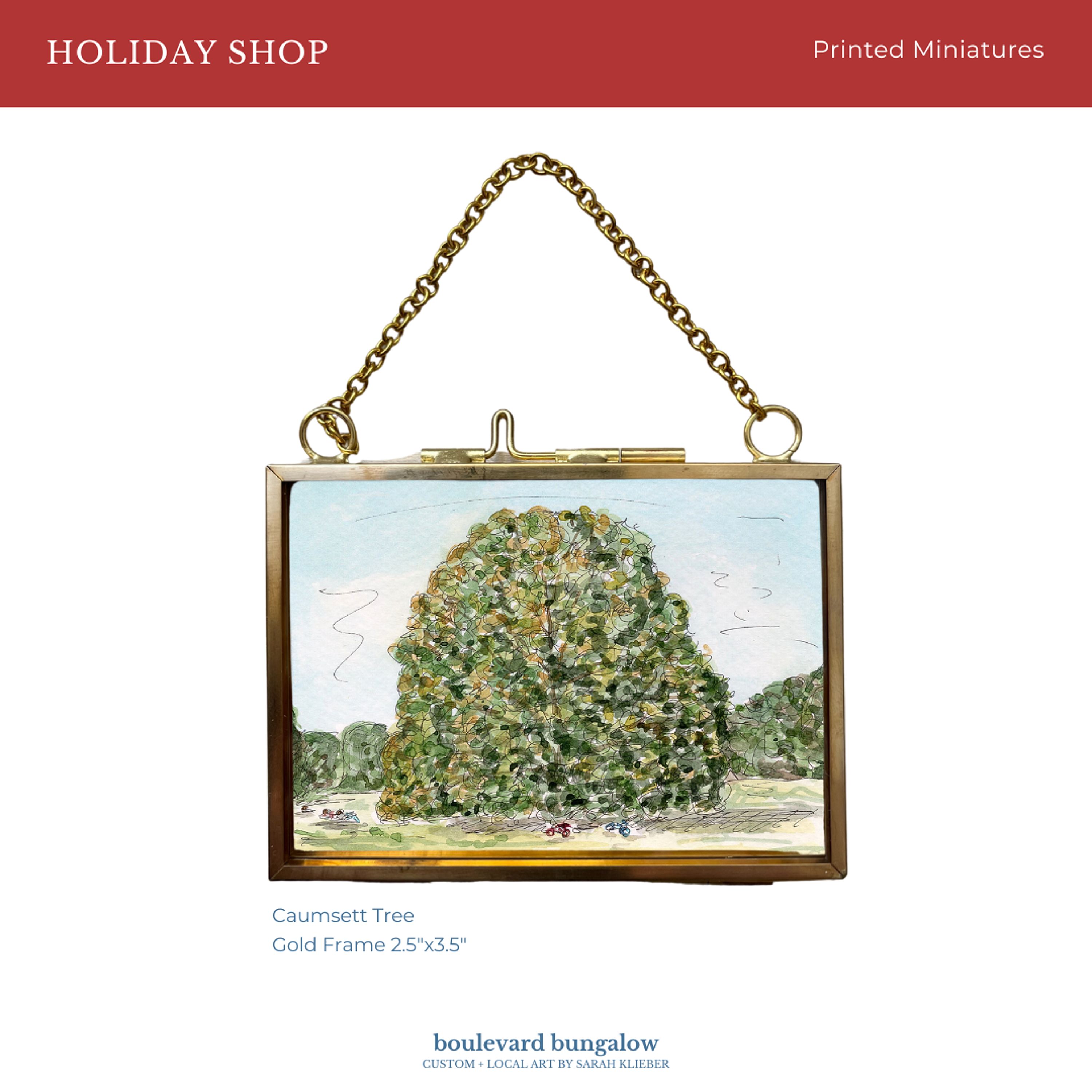 Caumsett State Park – Big Tree – Printed Miniature