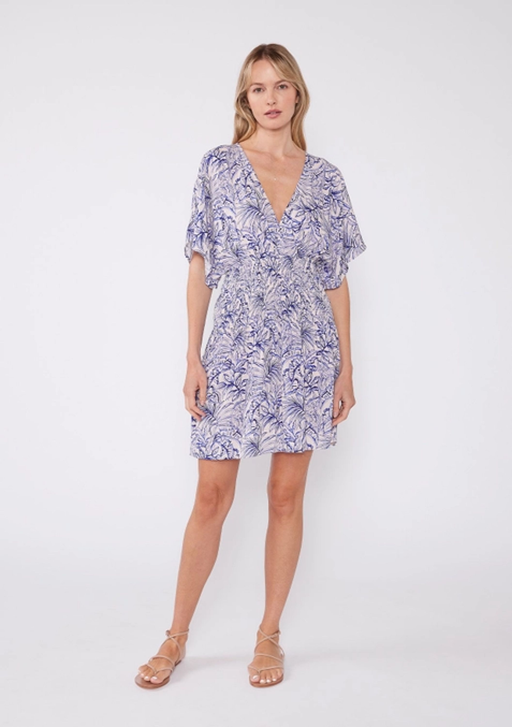 Lovestitch Lilac Kimono Dress (Large)