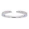Pinched Diamond Ring