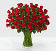50 Long Stem Red Roses