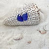 Cobalt Blue Seaglass Earrings