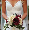 Bridal Bouquet - created with silk flowers