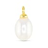 Gold Pearl Drop Charm