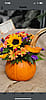 Thanksgiving pumpkin centerpiece 