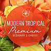 Modern Tropical Bouquet - Premium Designer's Choice