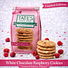 Limited Edition - Tates Bake Shop Cookies- White Chocolate Rasberry