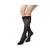 Jobst UltraSheer Knee High 8-15 mmHg Black Compression Stockings, Medium
