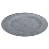 Gray Stingray Charger Plate Set