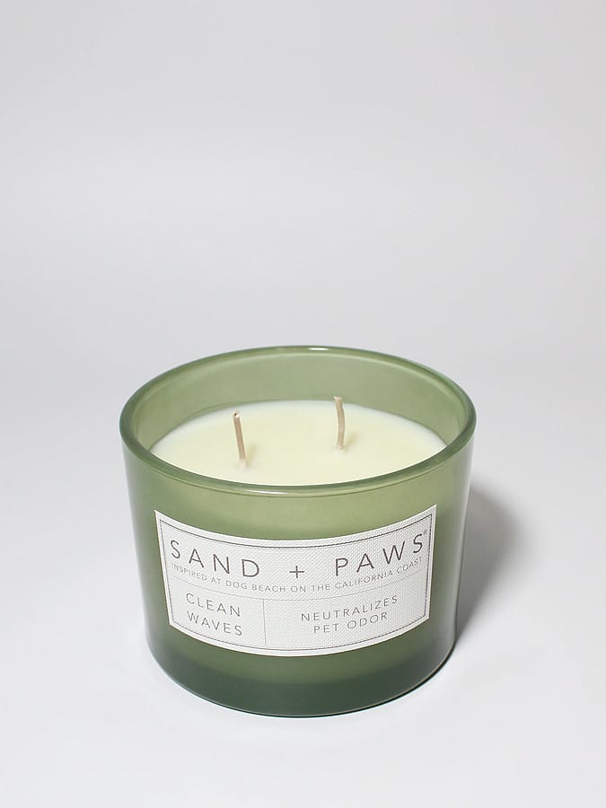 Sand + Paws Scented Candle