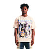 Memory Lane Heavy Metal Tee - Light Pink