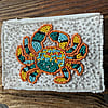 Hand-Beaded Crab Coin Purse