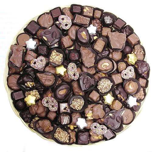 Platter of Assorted Chocolates