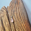 Pink Sea Glass Necklace