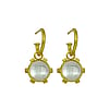 Deco-Bloom Drop Earring Mother of Pearl White