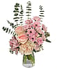 Wispy Pinks Flower Arrangement