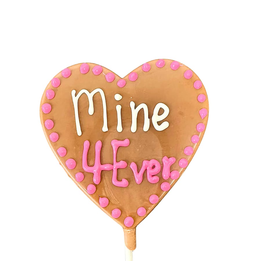Valentine Message Chocolate Pops