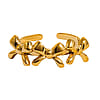 Private Label Hudson 18K Gold Non-Tarnish Three Bow Ring