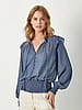Blue Moon Smocked Blouse