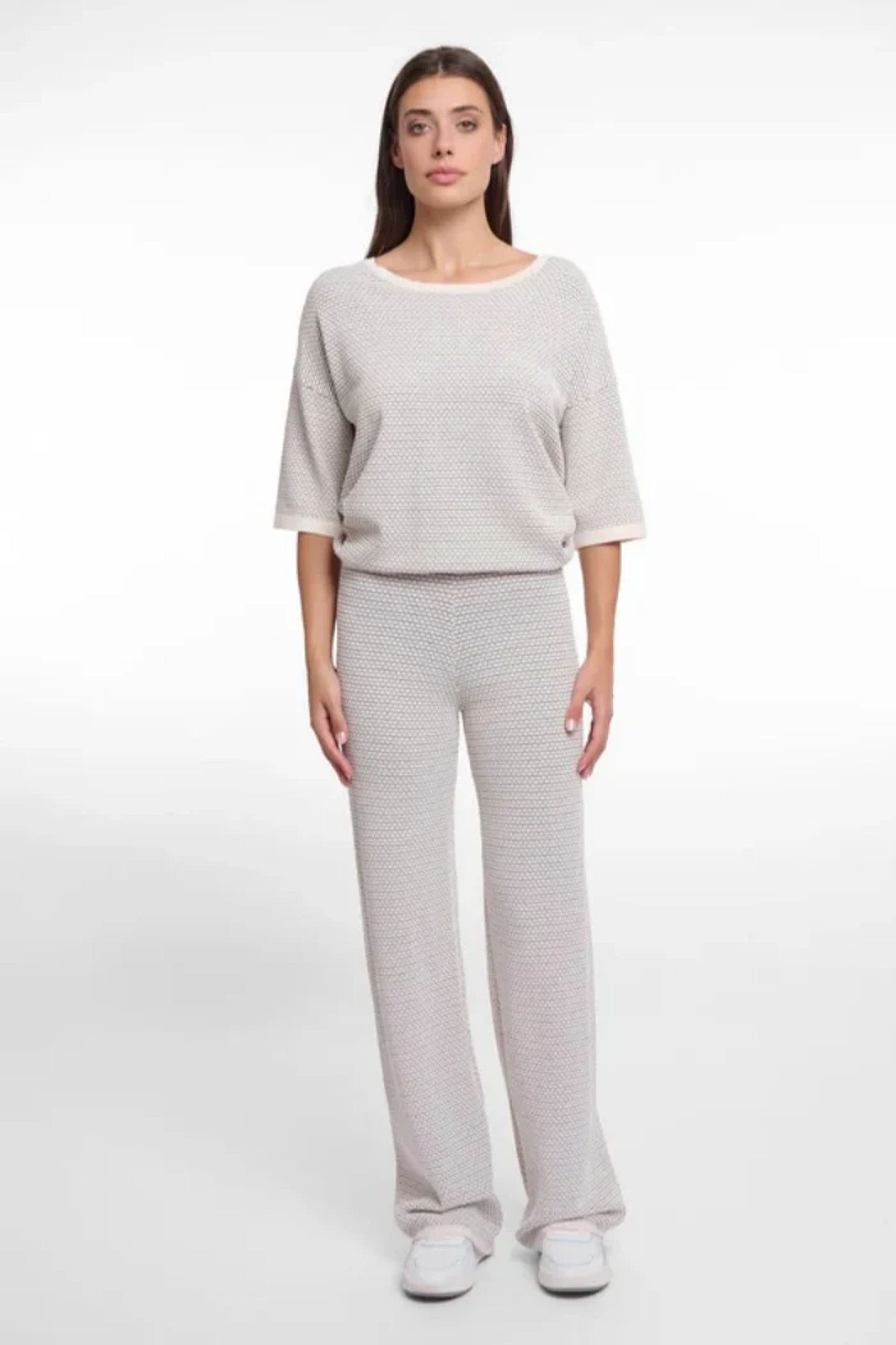 Birch Black Straight Leg Pant (Light Grey)