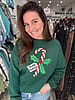 Candy Cane Sweater