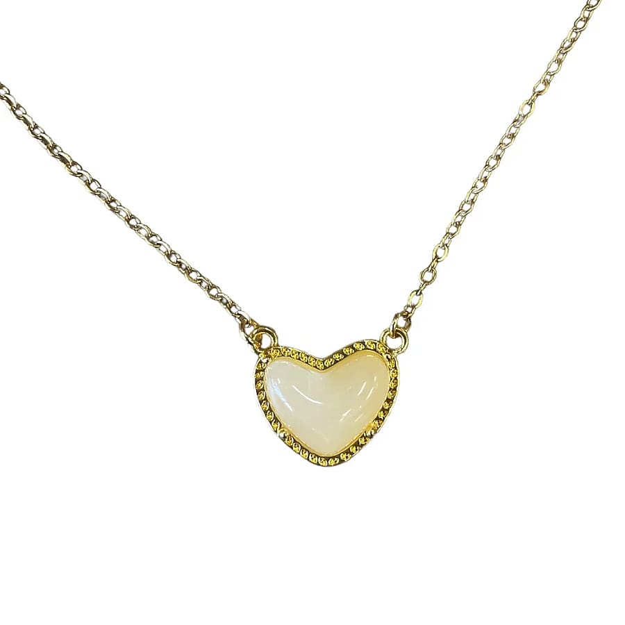 Private Label Gold Heart Necklace