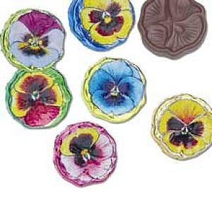 Milk Chocolate Pansies Skip to product information