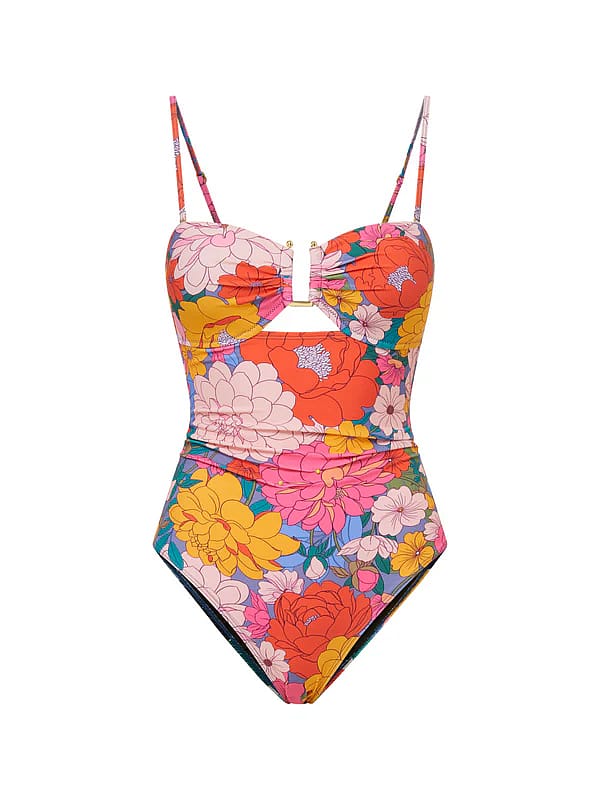 Juliette One Piece In Zinnia Fields