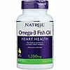 Natrol Omega-3 Fish Oil Lemon 1200 Mg - 60 Softgels