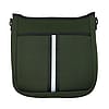 Neoprene Crossbody Olive with White/Black Stripes