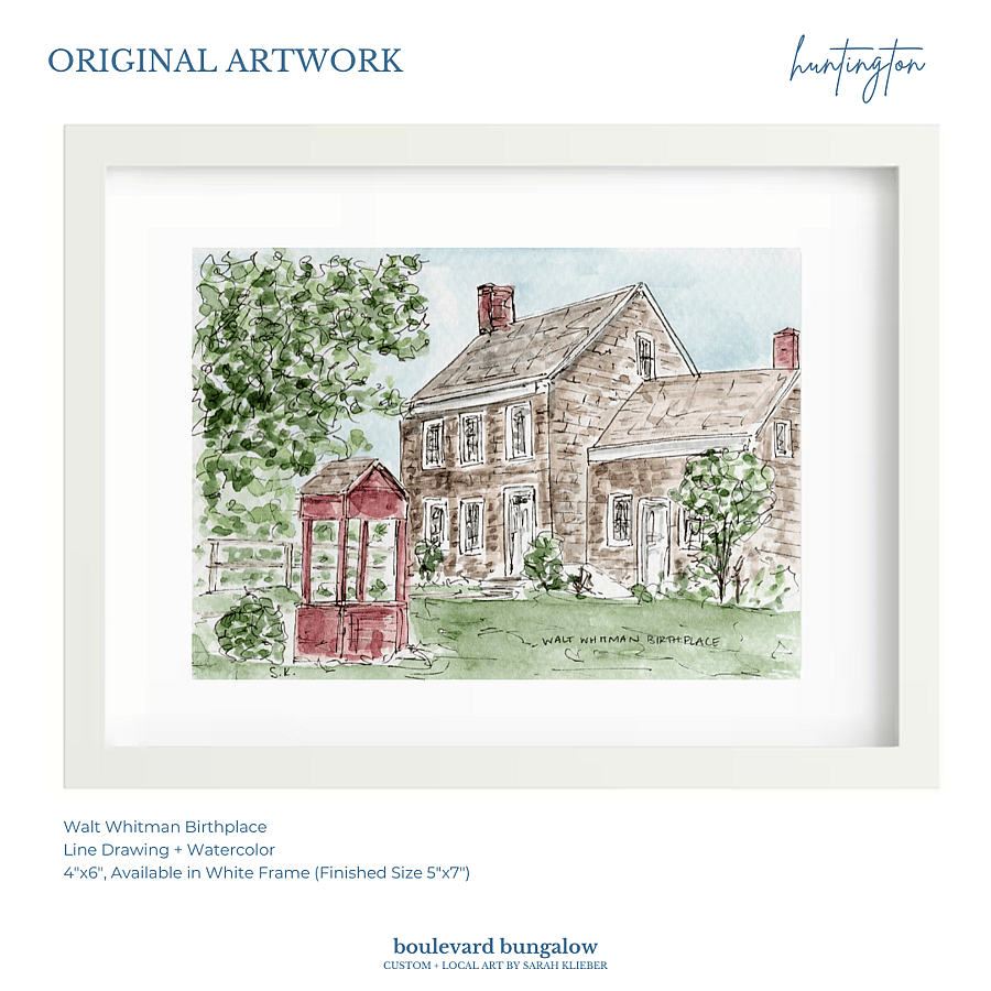 Huntington - Walt Whitman 4x6 