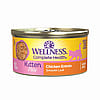 Wellness Complete Health Pate Kitten Chicken Wet Cat Food Can