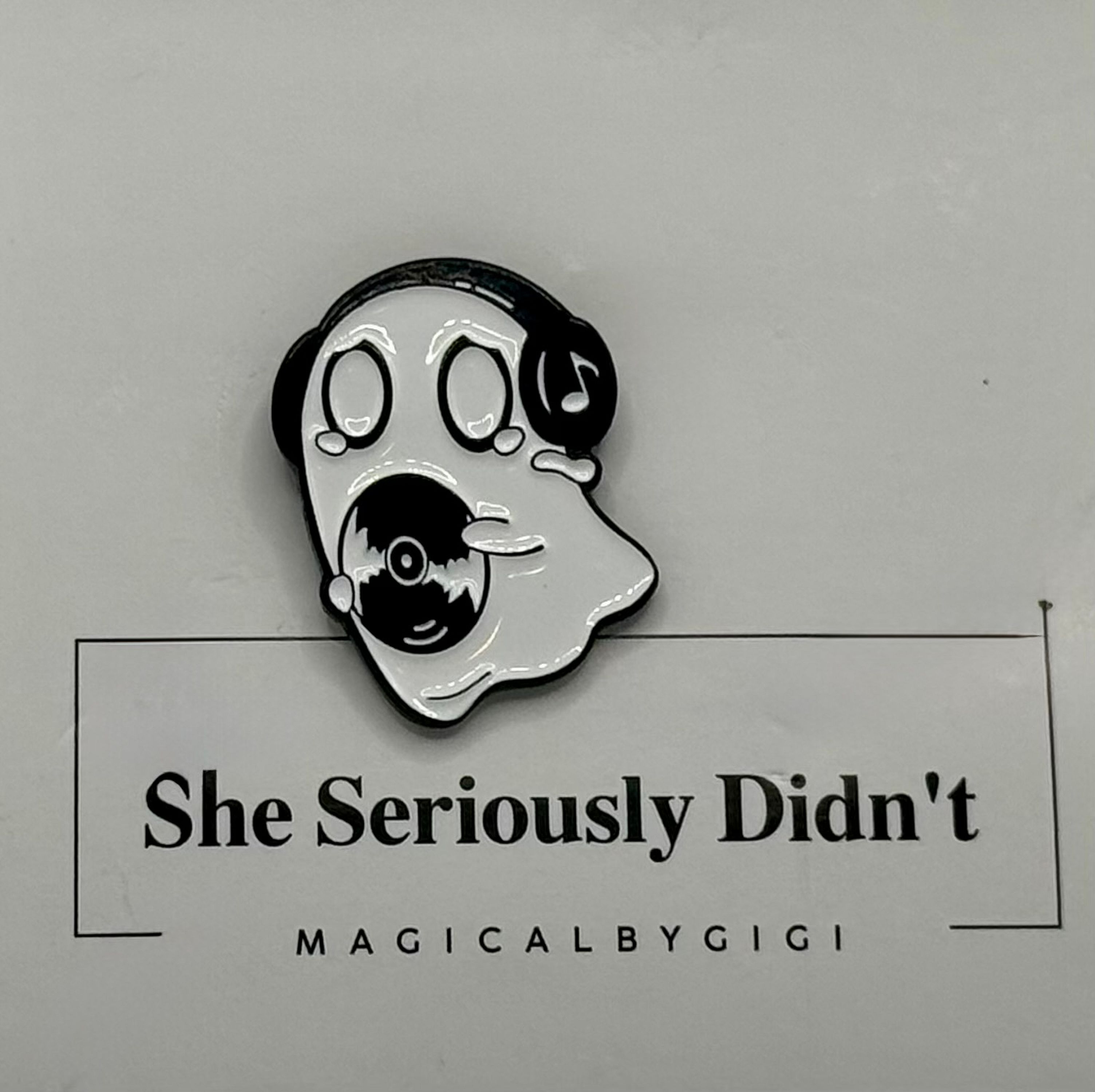 “Boo-gie Nights” Enamel Pin Limited Edition 