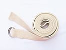 D-ring Handwoven cotton yoga Strap - 6'