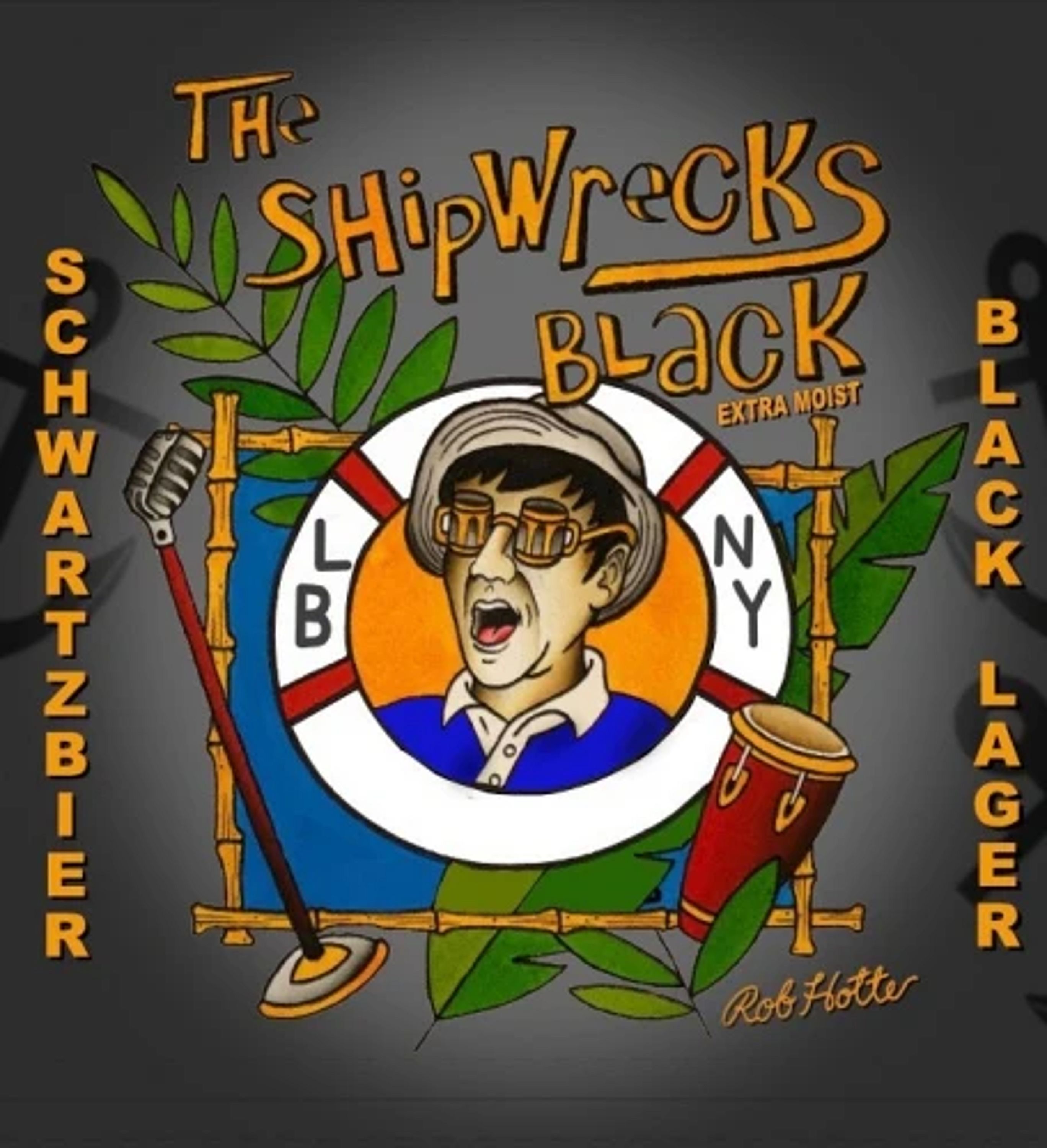 Long Beach Brewing Company The Shipwrecks Black Lager