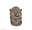 Handcrafted Sculpture Soapstone Elephant Head God Ganesha - Small