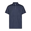 Cocktails Performance Short Sleeve Shirt - Navy 