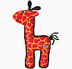 Kong Ballistic Dog Toy Giraffe Medium/Large
