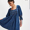 Free People Denim Mini Dress