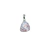 Raw Rose Quartz Sterling Silver Pendant Necklace
