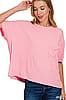 Sunny Slouchy Pocket Tee