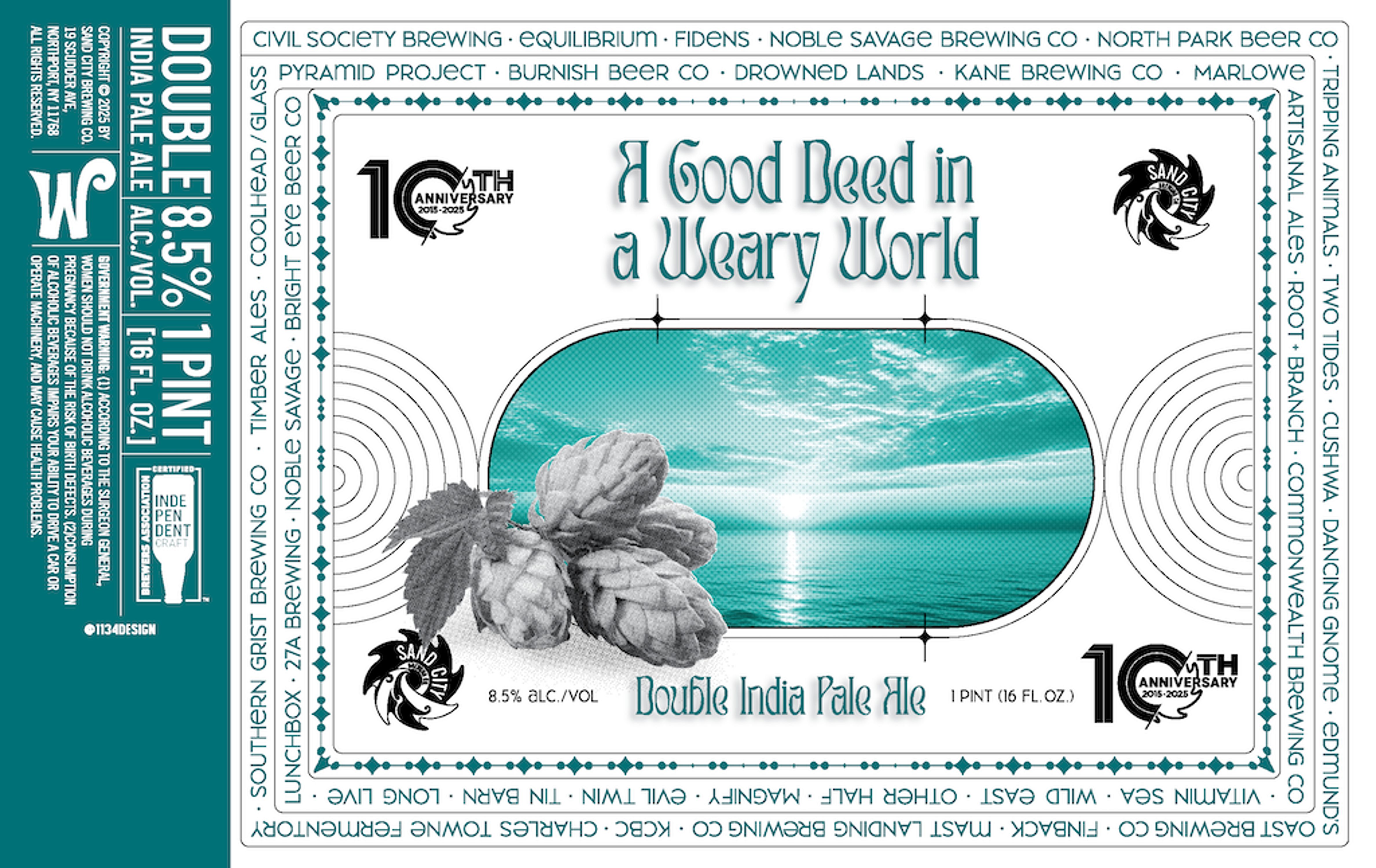 Sand City Brewing Company A Good Deed in a Weary World