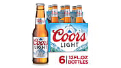 Coors American Light Lager Bottles