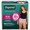 Depend Underwear Women Max - Medium - 18 count