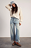 Free People Palmer Cuffed Jean- La-la-land