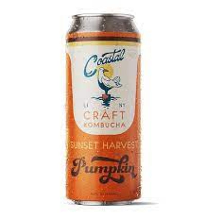 Coastal Craft Kombucha Sunset Harvest Pumpkin