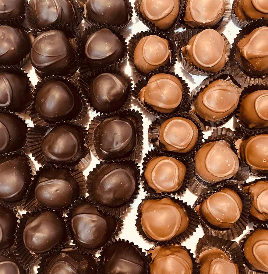 Dark or Milk Chocolate Juicy Cherries