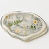 Cloud Oval Tray | Resin Tray | Dried Flowers