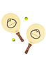 Sun Bum Paddleball Set
