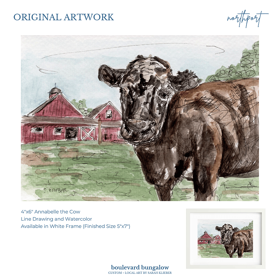 Northport - Set of 2 -Lewis Oliver/Annabelle The Cow