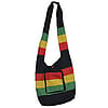 Rasta Striped Crossbody Bag 